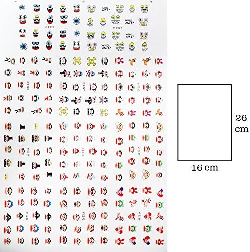 Paul Frank Monkey Nail Stickers Decal Nail Design Manicure #3