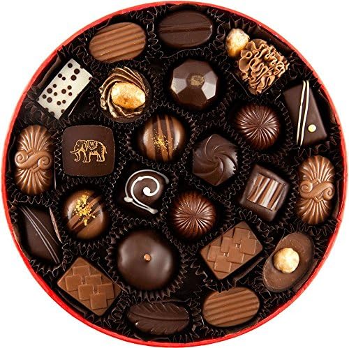 Woodhouse Chocolate 24 pc. Milk &amp; Dark Assortment in a Red Box