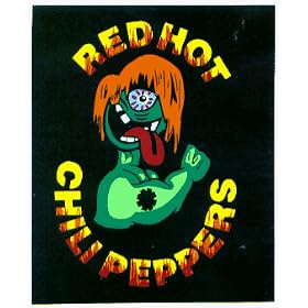 Red Hot Chili Peppers - One Eyed Monster Logo - Sticker / Decal