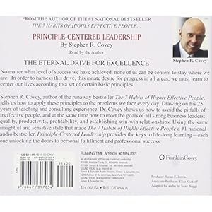 Principle Centered Leadership