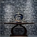 SOOMJ フェイクヴィンテージストーンレンガの壁紙ロールウォールミューラルウォールペーパー壁装材