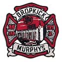 DROPKICK MURPHY'S Firefighter Logo Patch Iron On