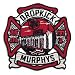 DROPKICK MURPHY'S Firefighter Logo Patch Iron On
