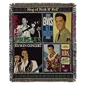 Elvis Record Cover Throw - 50x60"