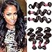 Unice Hair 3/4 bundles 100% Real Unprocessed brazilian virgin Human Hair Body Wave Hair Extensions natural color