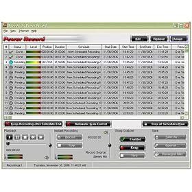 Power Record--Schedule Automatic Recordings of Internet Radio--Listen When It's Convenient--Instantly Record All Streaming Audio
