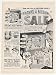 1960 Western Auto TrueTone Console Portable TV Print Ad
