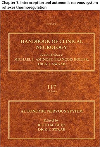 Autonomic Nervous System: Chapter 7. Interoception and autonomic nervous system reflexes thermoregulation (Handbook of Clinical Neurology)