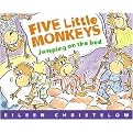 Five Little Monkeys Jumping on the Bed (Paperback)
