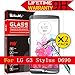 LG G3 Stylus Glass Screen Protector, (D690)[2 Pack] AnoKe [Lifetime Warranty](0.3mm 9H 2.5D) Tempered Glass Screen Protector Film Shield For LG D690 Glass - 2Pack