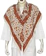 Scarf for Ladies Crepe Silk Square 44 x 44 inches (sqsrf080)