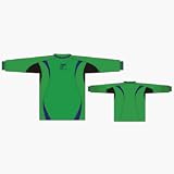Sells Rebel Padded Goalkeeper Jersey / Top - Adult or Junior (Size: Junior Large) (Colour: Silver )