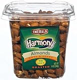 Emerald Harmony Almonds, Roasted/No Salt, 14-Ounce Tubs (Pack of 3) Emerald Harmony Almonds, Roasted/No Salt, 14-Ounce Tubs (Pack of 3)