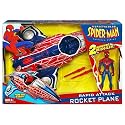 Hasbro Spiderman Animated Vehicles with Figure - Spiderman Rocket Plane