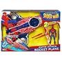 Hasbro Spiderman Animated Vehicles with Figure - Spiderman Rocket Plane