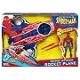 Hasbro Spiderman Animated Vehicles with Figure - Spiderman Rocket Plane