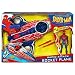 Search : Hasbro Spiderman Animated Vehicles with Figure - Spiderman Rocket Plane