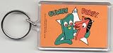 Gumby - Pokey and Gumby In Star - Acrylic Keychain