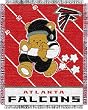 Atlanta Falcons Woven Baby Blanket Throw - NFL Football Fan Shop Sports Team Merchandise
