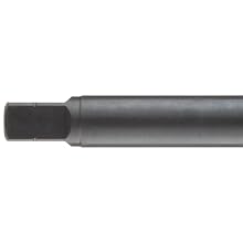 Dormer MTT-X E085 Powdered Metal Spiral Flute Threading Tap, For Stainless Steel, Black Oxide Finish, Round Shank With Square End, Modified Bottoming Chamfer