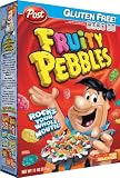 Post Fruity Pebbles Cereal, 11-Ounce Boxes (Pack of 4)