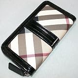 BURBERRY バーバリー　LG ZIGGY 3651390 ラウンドファスナー長財布　BK【並行輸入品】