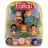 Caillou Figures in Backpack [5 Figures - 2.5 inches]IMAGE