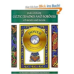 Full-Color Celtic Frames and Borders CD-ROM and Book [With CDROM] (Dover Pictorial Archives)