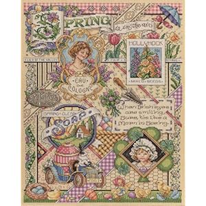 Spring Cross Stitch - White Mountain Puzzles