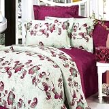 Blancho Bedding - [China Red] 100% Cotton 4PC Comforter Cover Duvet Cover Combo (King... by Blancho Bedding