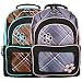 16.5 inch American Princess Fashion Plaid Aloha Hawaiian Flowers School Book Bag Organizer Backpack