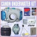 Canon WP-DC26 Waterproof Case for Canon PowerShot SD880 IS + Underwater Deluxe Accessory Kit