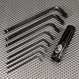00112 Black Rhino hex tube inch 8 pc hex set