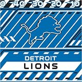 Turner NFL Detroit Lions Stretch Book Covers (8190175)