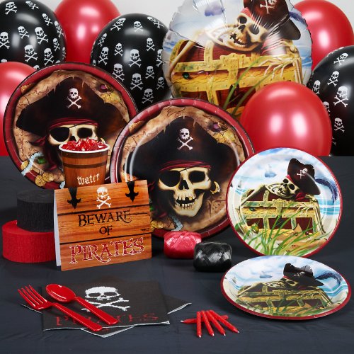 Pirate Themed Birthday Party Supplies & Decoration Ideas