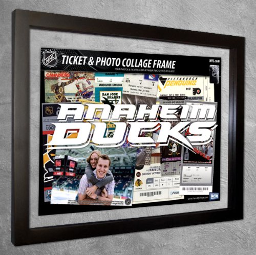 Anaheim Ducks Ticket & Photo Collage Frame (w Team Name)