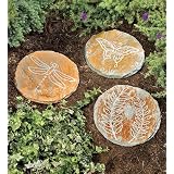 Etched Slate Garden Stepping Stones in Butte