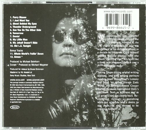 ozzmosis ozzy osbourne full album