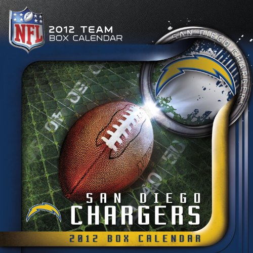 2012 SAN DIEGO CHARGERS BOX CALENDAR
