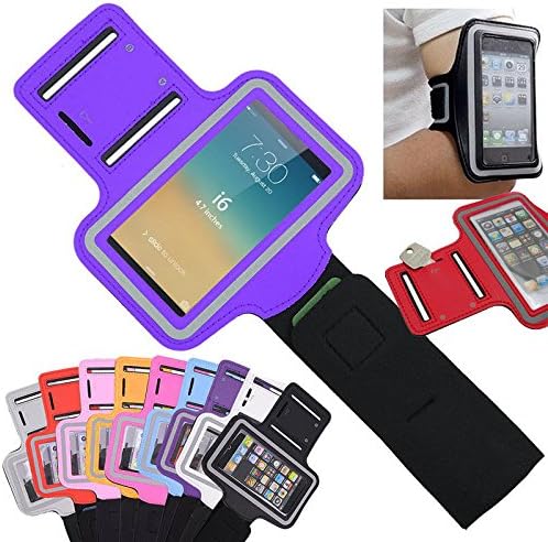 Umiko(TM) Sports Gym Armband Arm Case Running Exercise for iPhone 6 Plus -Purple