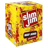 Slim Jim Beef Jerky, Original, 1.8-Ounce Packages in 6-Count Boxes (Pack of 2)