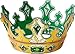 Liontouch 29.202 Kingmaker Pretend Play Dress-Up Crown, Toddler, Green