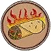 Flaming Burrito Patrol Patch - 2