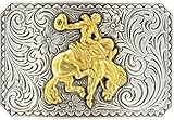 UPC 701340262997 product image for Nocona Men's Cowboy And Bucking Bronco Belt Buckle Silver One Size | upcitemdb.com
