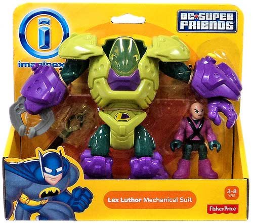 imaginext lex luthor mech suit