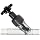 GF Piping Systems PVC Globe Valve, Angle, PTFE Seal, 3/4" Spigot
