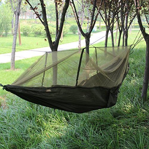 Outdoor parachute cloth hammock hammock mosquito nets high strength nylon hammock hammock