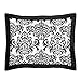 Black and White Isabella Pillow Sham by Sweet Jojo Designs