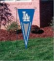 Los Angeles Dodgers MLB Applique & Embroidered Yard Pennant (34"x14")