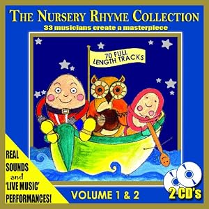 The Nursery Rhyme Collection - 33 Musicians Create A Nursery Rhymes Masterpiece 2 Cds by CTMS Ltd